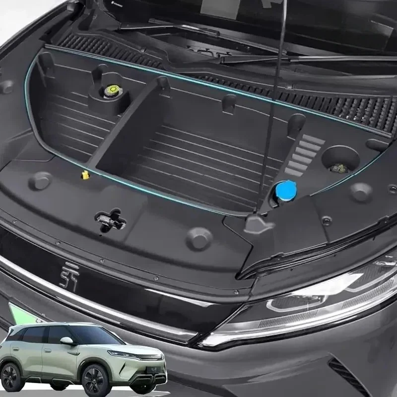

For BYD ATTO 2 Yuan UP Yuan UP pro 2024 Car Front Trunk Organizer Box Engine Room Storage Box Storage Large Capacity Accessories