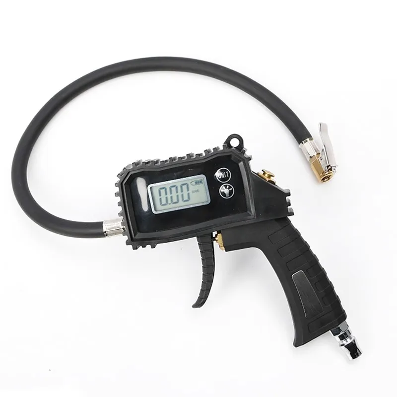 Car Tire Digital Display plus Barometer Car Inflating Pressure Gauge Charging