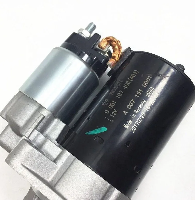 ss-F41 Starter Motor A0071510001 0071510001 12V 1.1kW 9 Teeth for Mercedes Benz C-Class W204 C250 1.8L CGI Turbo Engine