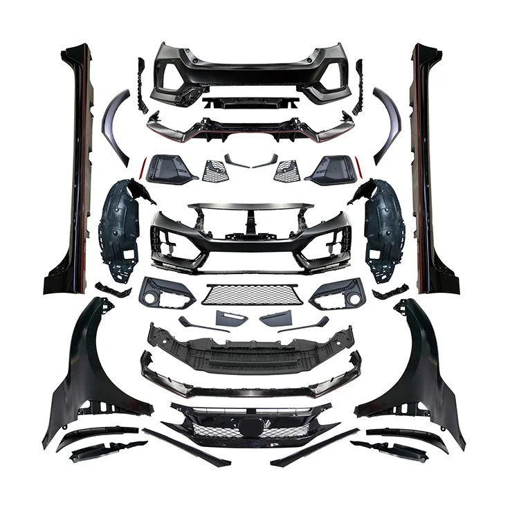 2020 Type-R Style 1-1 Wide Body Kit For HONDA CIVIC Hatchback 2016-2020