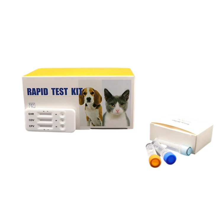 Canine Parvo Distemper Ag Ehrlichia Ab Combo Комплект для быстрого тестирования CPV CDV EHR Комплект для быстрого тестирования