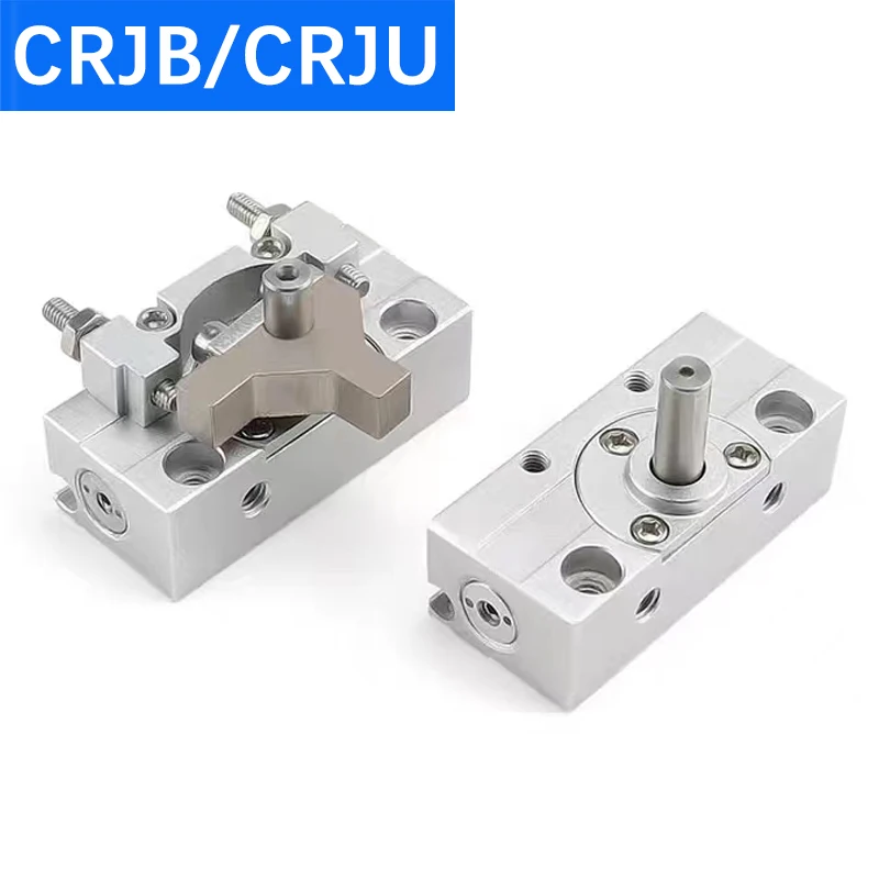 CRJB/CRJU05/1-90/180E Pneumatic Cylinder Free Installation Swing Rotary Cylinder Miniature Rack And Pinion CRJB05X180 CRJB05X90E