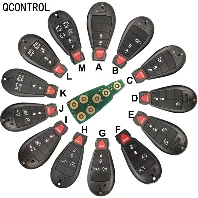 Clé de voiture à distance pour Jeep Grand TraffDodge, phare, PCB, 433Mhz, M3N5WY783X, ville et pays, fusible, caravane, 150.7941