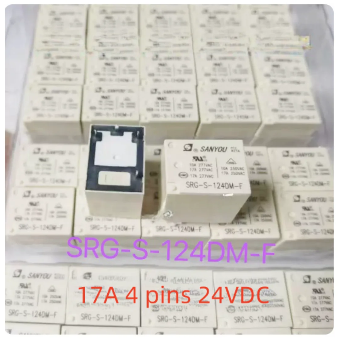 

SRG-S-124DM-F 24V 4pins 17A HF152F