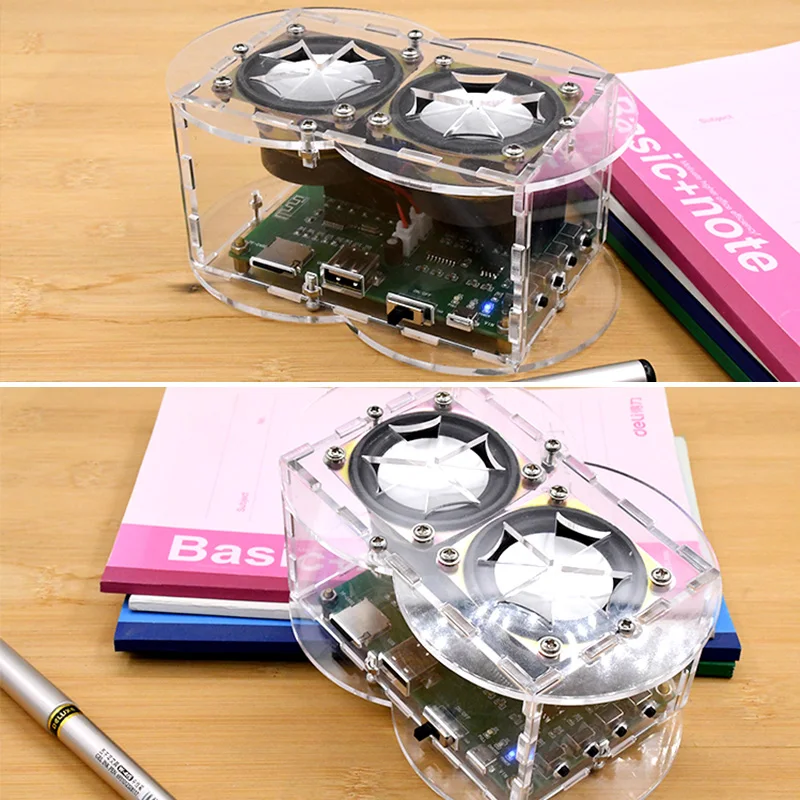 Мини-усилитель звука UNISIAN Bluetooth 5,0, PAM8403, 2*5 Вт, 2,0 каналов, HIFI, цифровой усилитель мощности, плата, поддержка SD-карты, USB-накопителя