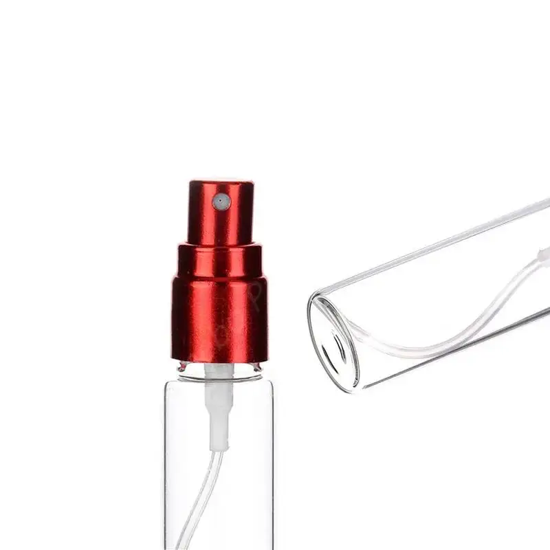 20pcs 5ml 10ml Portable Travel Perfume Bottle Spray Sample Empty Bottles Containers Atomizer Small Refillable Bottles