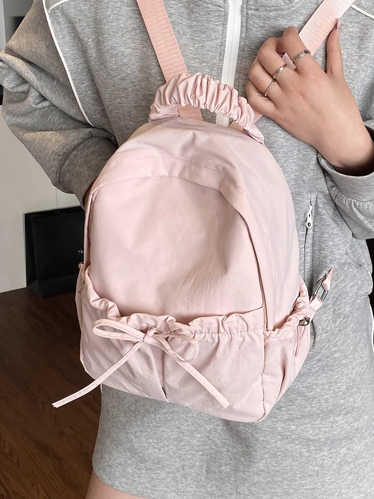 

Casual Lightweight Student Bapa Women's 2025 New Summer Faion Simple Outdoor Double oulder Bag Commuting Bag