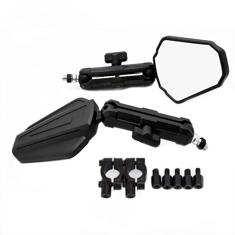 

Motorcycles Universal Foldable Rearview Mirrors Rotatable Foldable Rear Mirrors Westwind Road Handlebar Side Mirrors ATV Mirrors