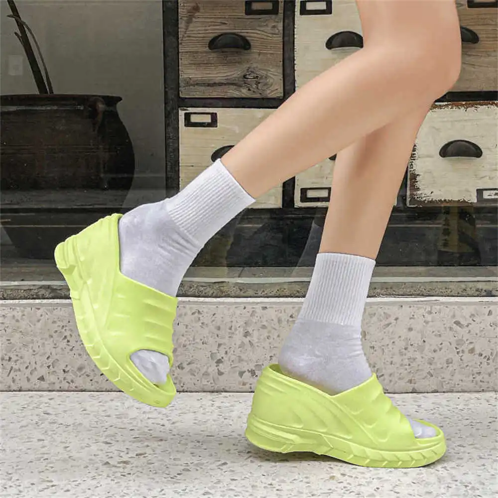 

Home Number 35 Yellow Sandals Woman Sports Sneakers Shoes Slippers Women Beach 2025new Chassure Loafter Deadlift Casual