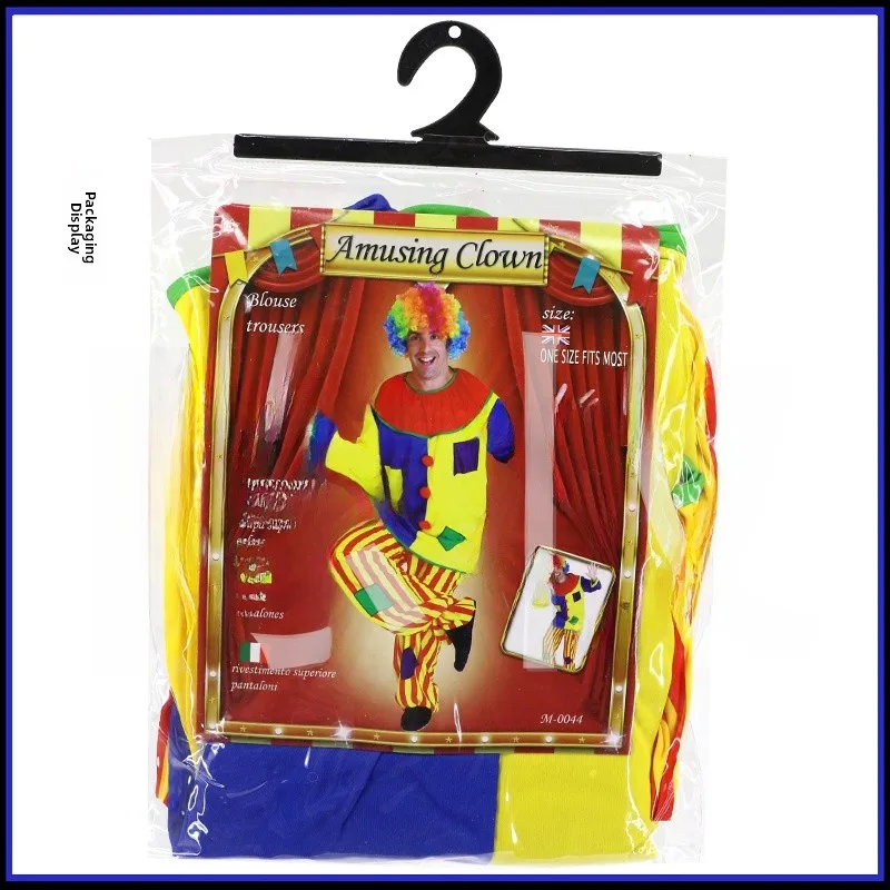 Kostium Cosplay na Halloween 2025 M0044 Klaun Par Ball Damski Tradycyjny Chiński Strój Sceniczny