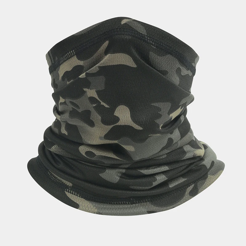 Radfahren Hals Gamasche Frühling Sommer Männer Frauen Camouflage Camping Sonnencreme Schal Outdoor Sport Elastische Atmungsaktive Reise Maske