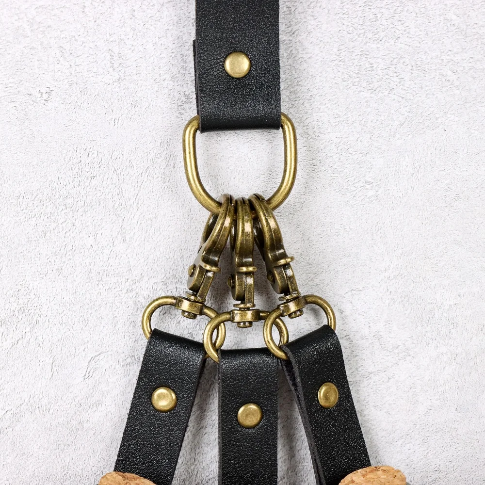 Medieval PU Leather Belt, Renaissance Waist Belt, Cork Glass Magic Bottle with Bottle Cover, Halloween Belt