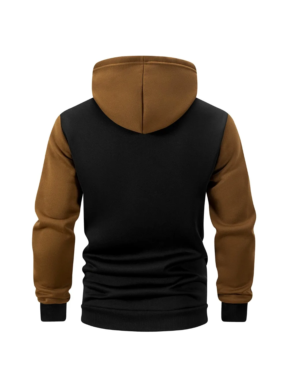 Herbst Zipper Verschluss Hoodies Langarm Jacke männer Sport Casual Mit Kapuze Sweatshirt Multi Taschen Outdoor Jogging Kleidung – Detail 6