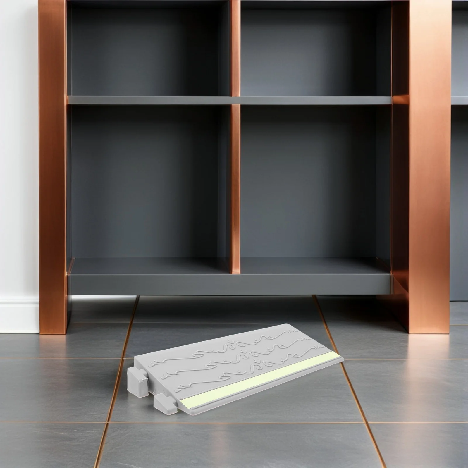 

Climbing Mat 25x4.5 Black Fluorescent Slope Pad for Sweeping Robot Vacuum Door Entrance Ramps Home Threshold Plastic Anti Slip