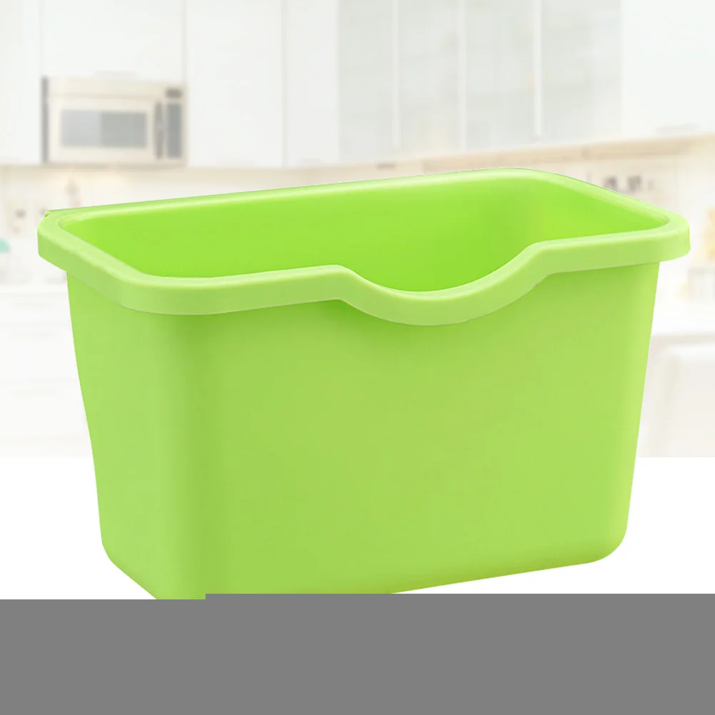 

Hanging Garbage Waste Basket Container Light Pink Trash Hanging Waste Basket Can Storage Car Travel