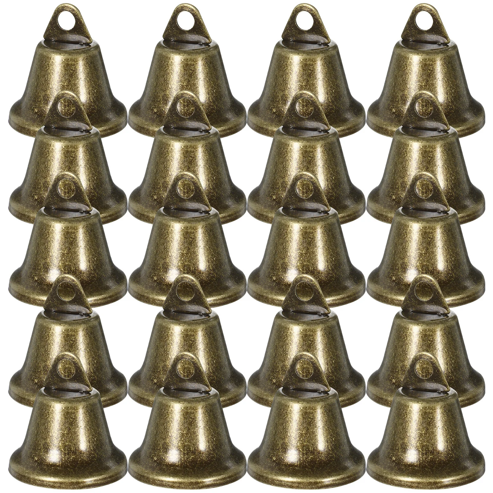 

20Pcs Small Bells for Crafts DIY Hanging Bell Pendants Decorative Ornaments Festive Party Christmas Tree Decor Accessories