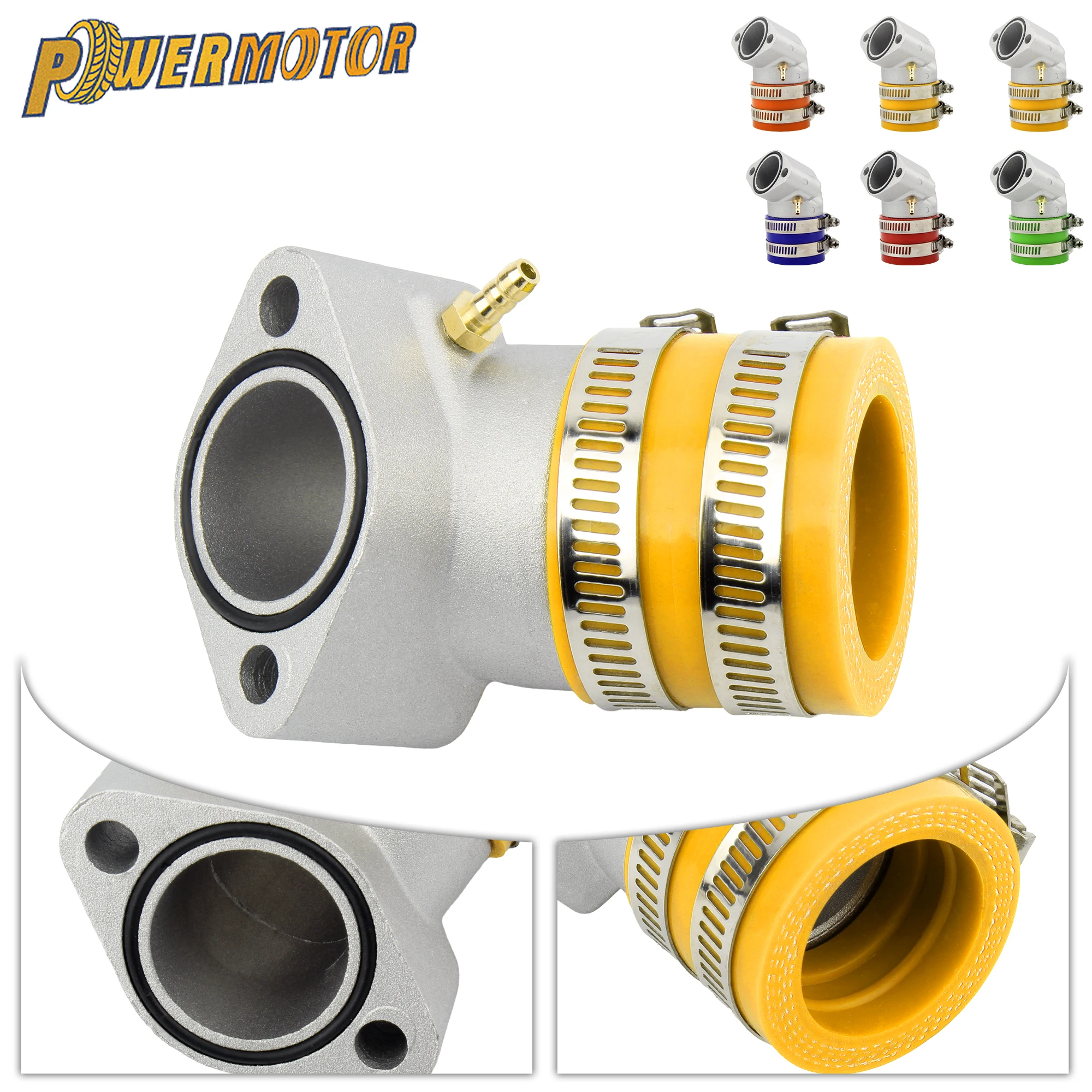 

Motorcycle Carburetor Intake Manifold Boot Joints Parts Replacement For GY6 150cc 4-Stroke Scooter Moped Bike DirtBike ATV Parts