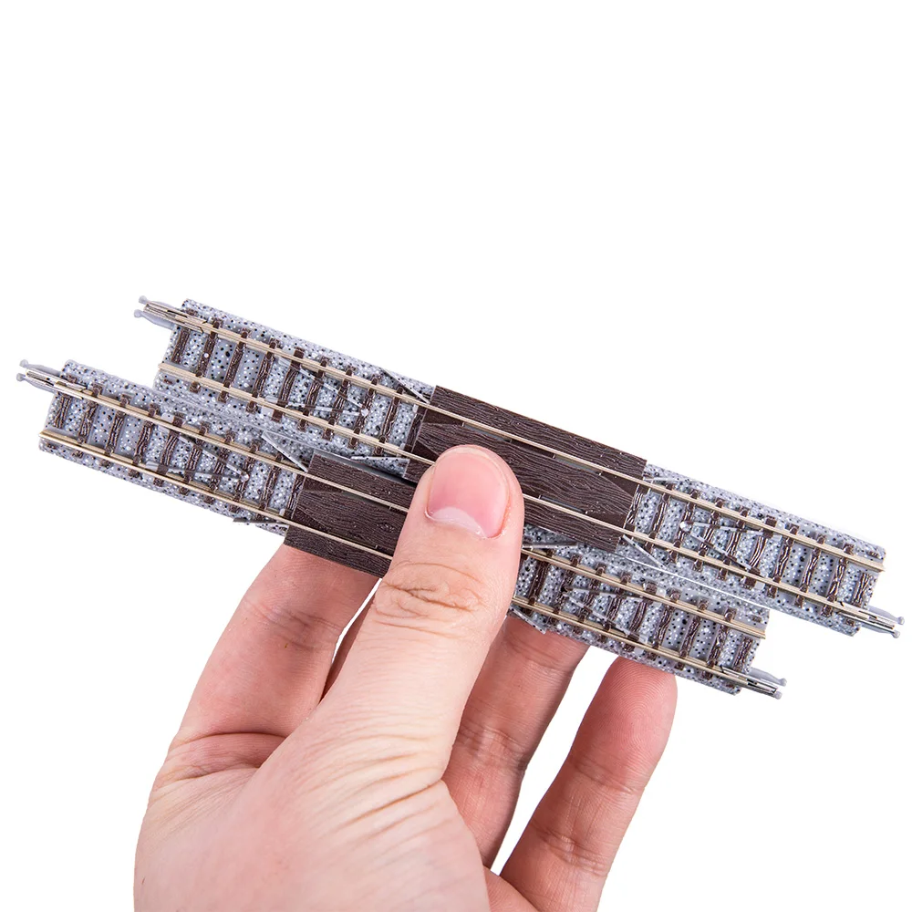 N scale 1:160 Railway Train Track with Pedal Model S140-RE Simulation-rail Toy Railroad Accessories for Diorama 1Piece