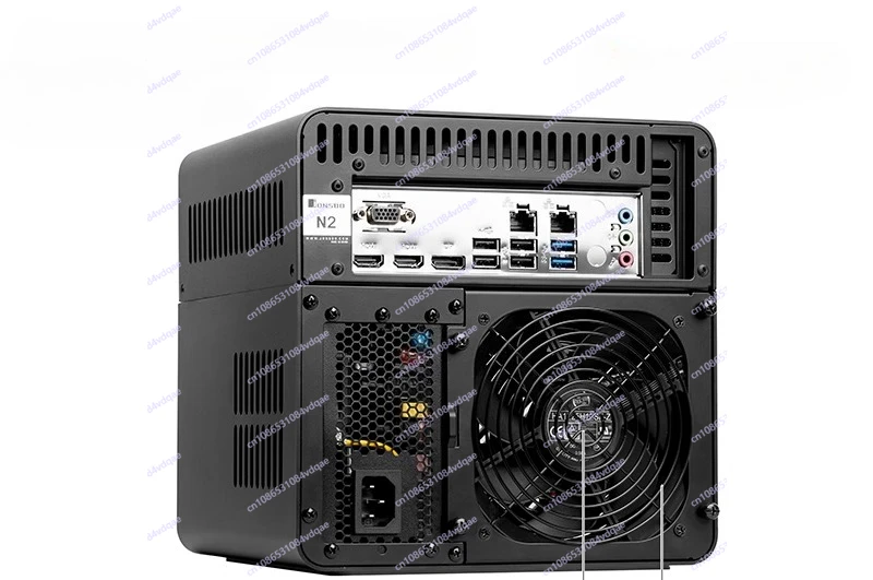 Five-disc hot-swappable NAS host, Hei Synhui customized version ITX compact design