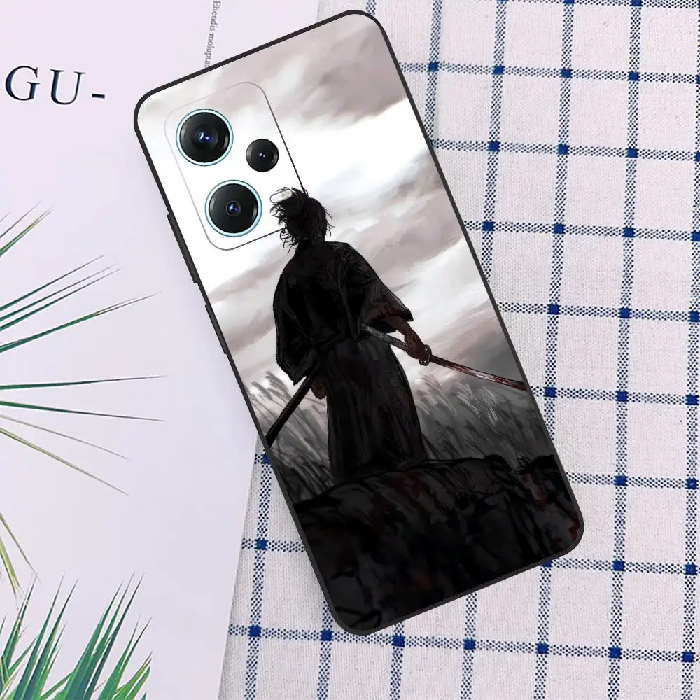 V_vagabond 휴대폰 케이스, 레드미 노트 13 프로 플러스 12 11 A3X A1 A2 13C 12C 블랙 커버