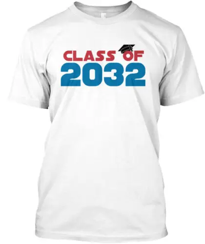 Trending Class Of 2032 Graduation 4 0 T-Shirt Made in the USA Size S to 5XL