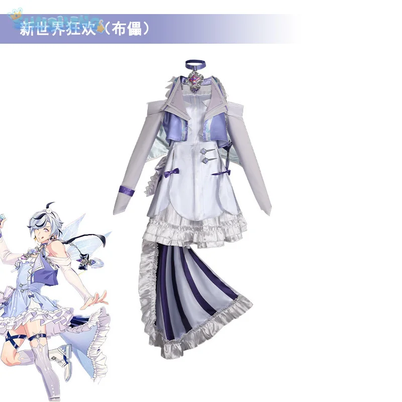 Christmas Lolita dress jackets props necklaces socks new Carnival suit men women Anime Blade Nu: Carnival Cosplay Costume 2026