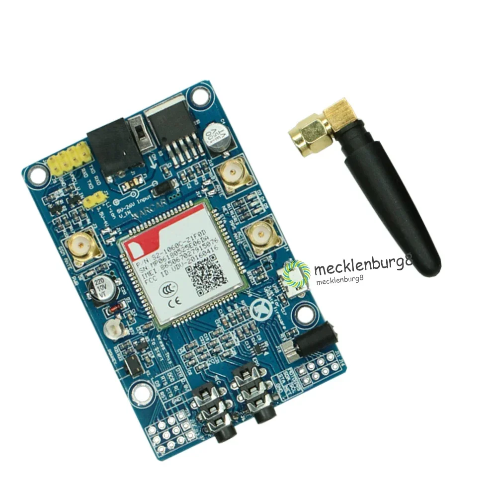 SIM808 Module GSM GPRS GPS Development Board SMA With GPS Antenna For Arduino NEW