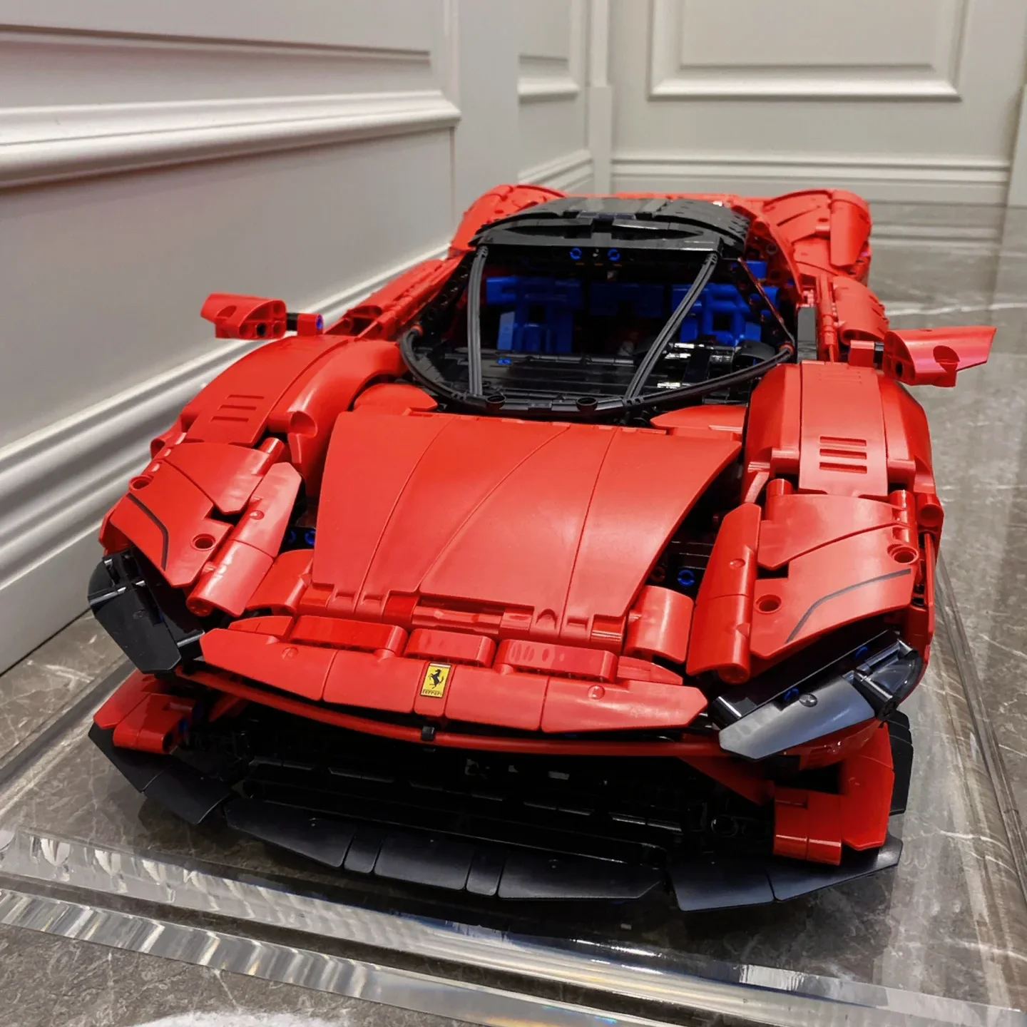 Blocos de Construção Técnicos MOC para Adultos e Crianças, Supercar, Daytona Racing, Speed Sport Car Model, Brick Puzzle Toys, Presente, 42143, 3778Pcs