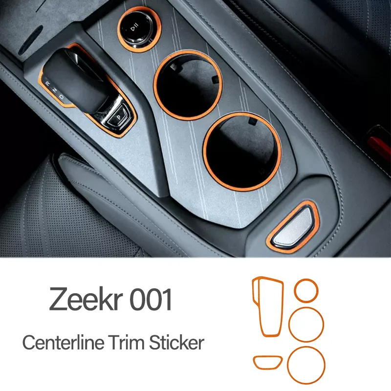

Zeekr 001 2021 2022 2023 2024 Center Control Panel Line Trim Decal Automotive Interior Accessories
