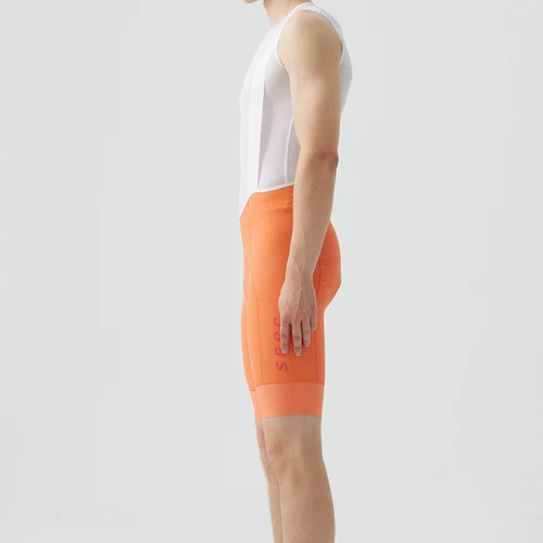 Imagen 2 del producto SPEXCEL SPPC 2025 NUEVOS pantalones cortos con pechera PRO RACE para hombre, tela ligera de secado rápido y transpirable con almohadilla de interfaz elástica