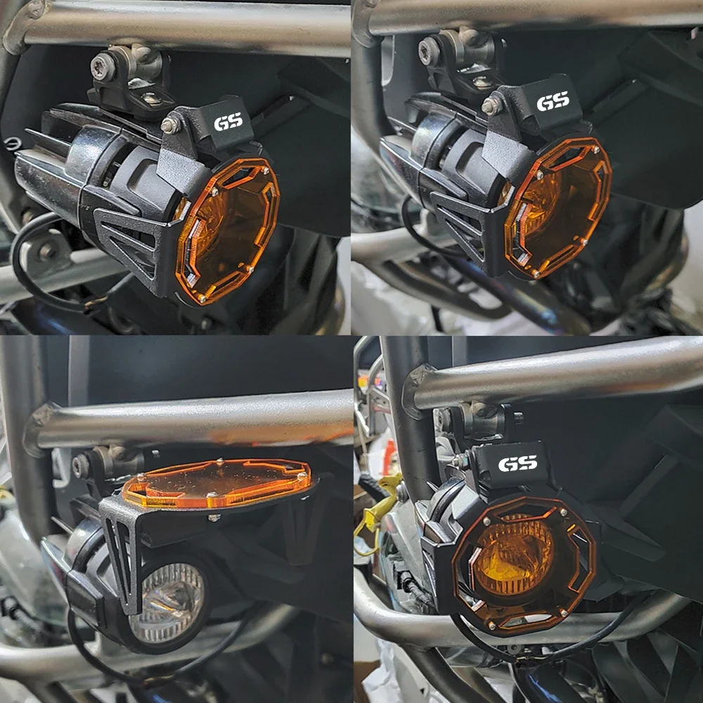 Reversível Fog Lamp Protector, Shiled para BMW R1200GS, R1250GS, Aventura, ADV, R1200, R1250GS, Acessórios de Motocicleta