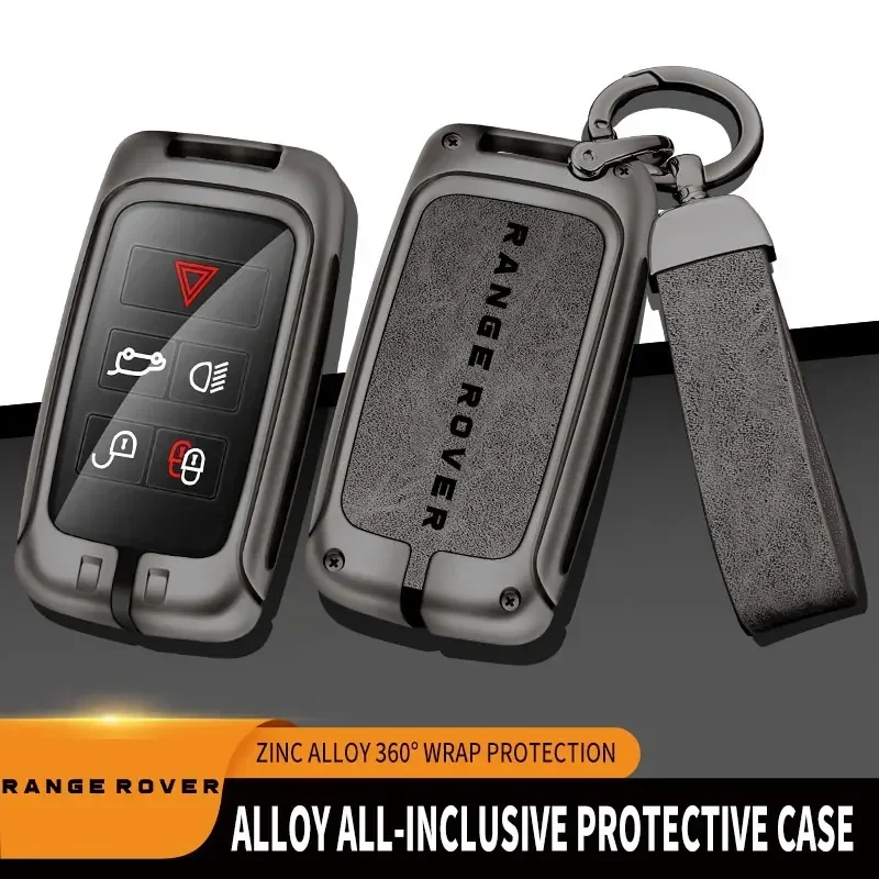 

Suitable for Land Rover Range Rover Evoque Discovery Sport 2022 2023 2024 zinc alloy car key bag remote control accessories