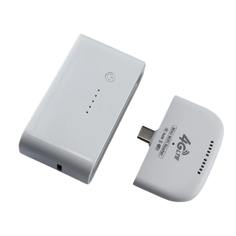 

4G UIFI Type-C Card Router Portable Wifi Router Wireless Hotspot Portable LTE MIFI Durable Easy To Use