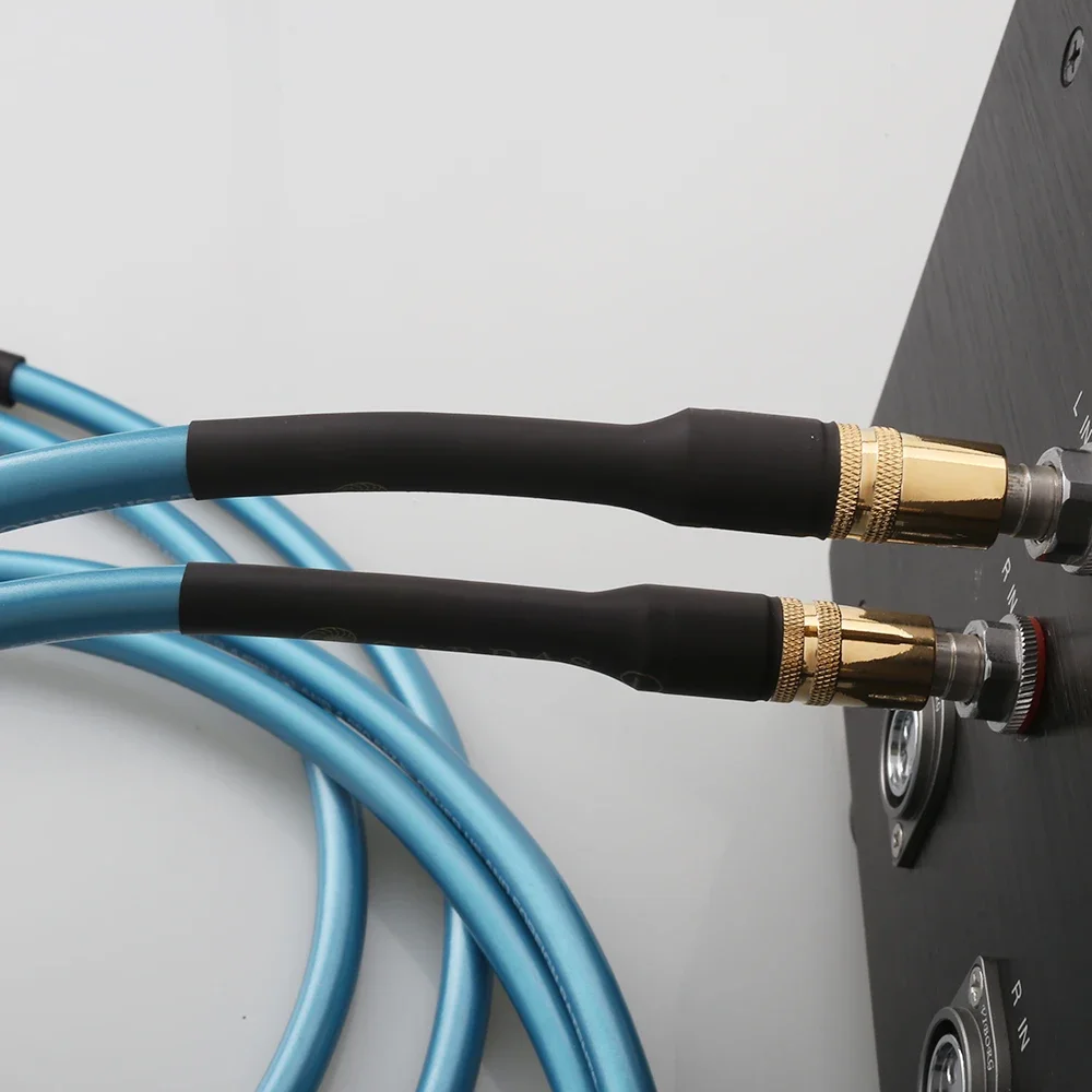 

High Quality HiFi Cardas RCA to XLR Balanced plug Audio Cable Cardas Cross Audio Amplifier CD DVD player RCA interconnect cable