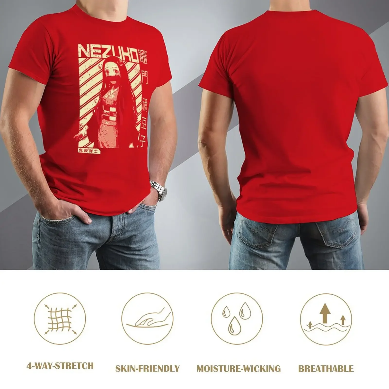 Nezu KNY 3 T-Shirt plus sizes graphic tee shirt men clothings