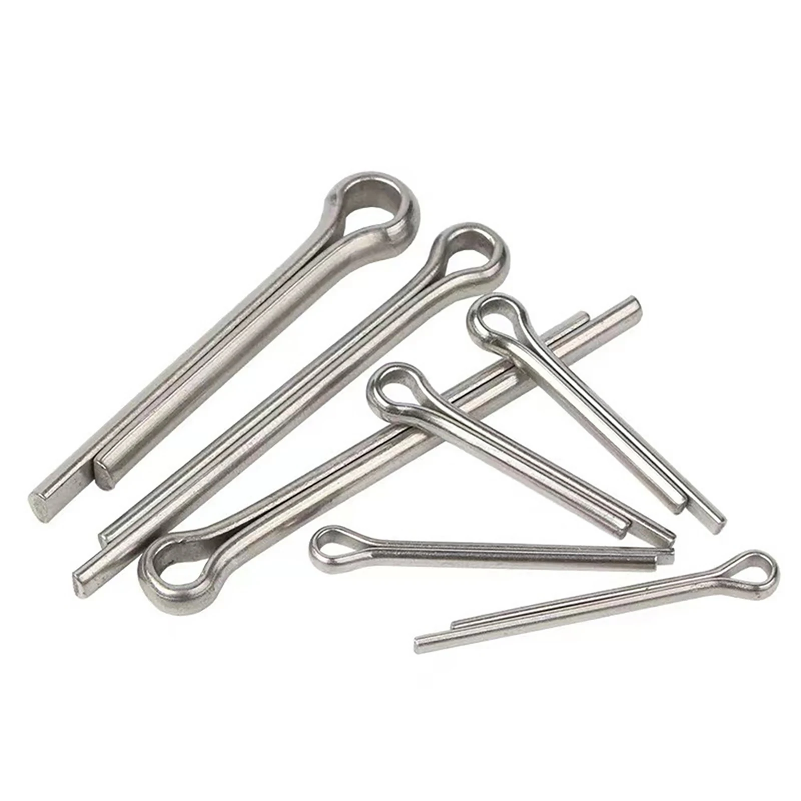 304 Stainless Steel Split Pin Assortment Kit 360Pcs Heavy Duty Cotter Pin Set with Storage Case for Garage Mechanics Workshop