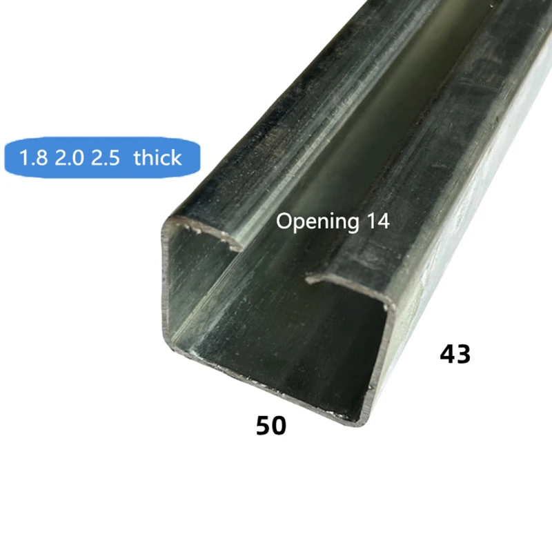 1 Piece Steel Bearing Pulley Hanging Wheel Parts Barn Door Rollers 4 Wheel Trolley Assembly Roller Hanging Sliding Track Wheel view 3