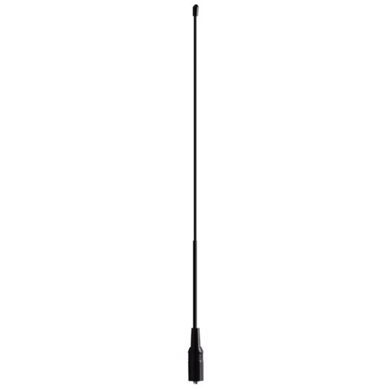 

SMAFemale Double Bands VHF/UHF 18.8inch 144/430MHz HighsGains Soft Whip Antenna for TwoWay Radio