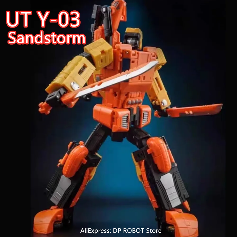 [IN STOCK] Transformation Unique Toys UT Y-03 Y03 Sandstorm Sworder Action Figure With Box