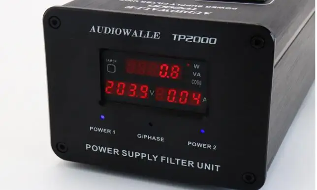 TP2000 فلتر ضوضاء صوتي عالي الجودة جديد 3000 وات، فلتر طاقة مكيف تيار متردد #3