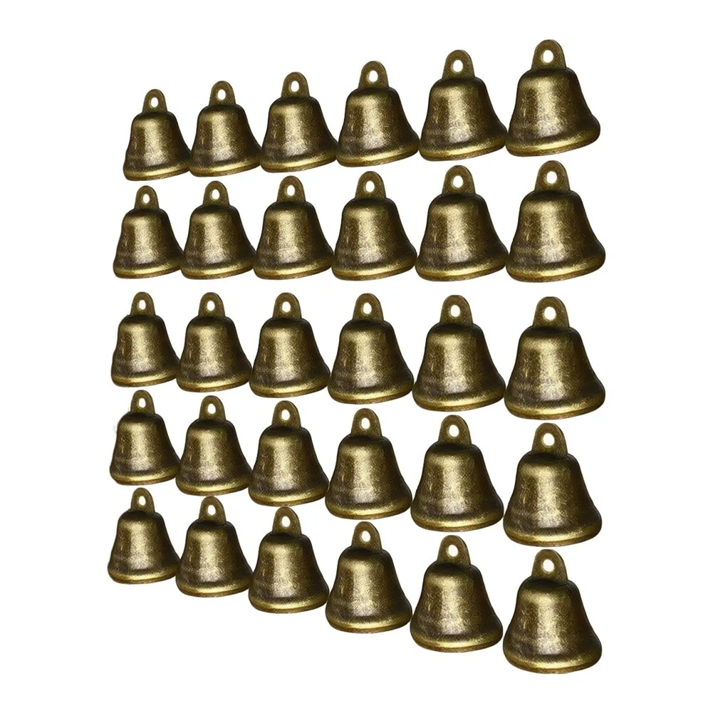 Dog Training Bell Small Metal Bells For Home Decoration 1.5 * 0.18 Inches Lightweight Craft Bells Christmas Bell