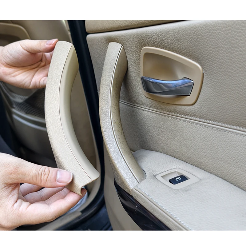 E90 E91 E92 Snap-on Interior Door Pull Handle Cover LHD RHD Handle Panel Trim For BMW 3 Series 316 318 320 325 328i 2005-2012
