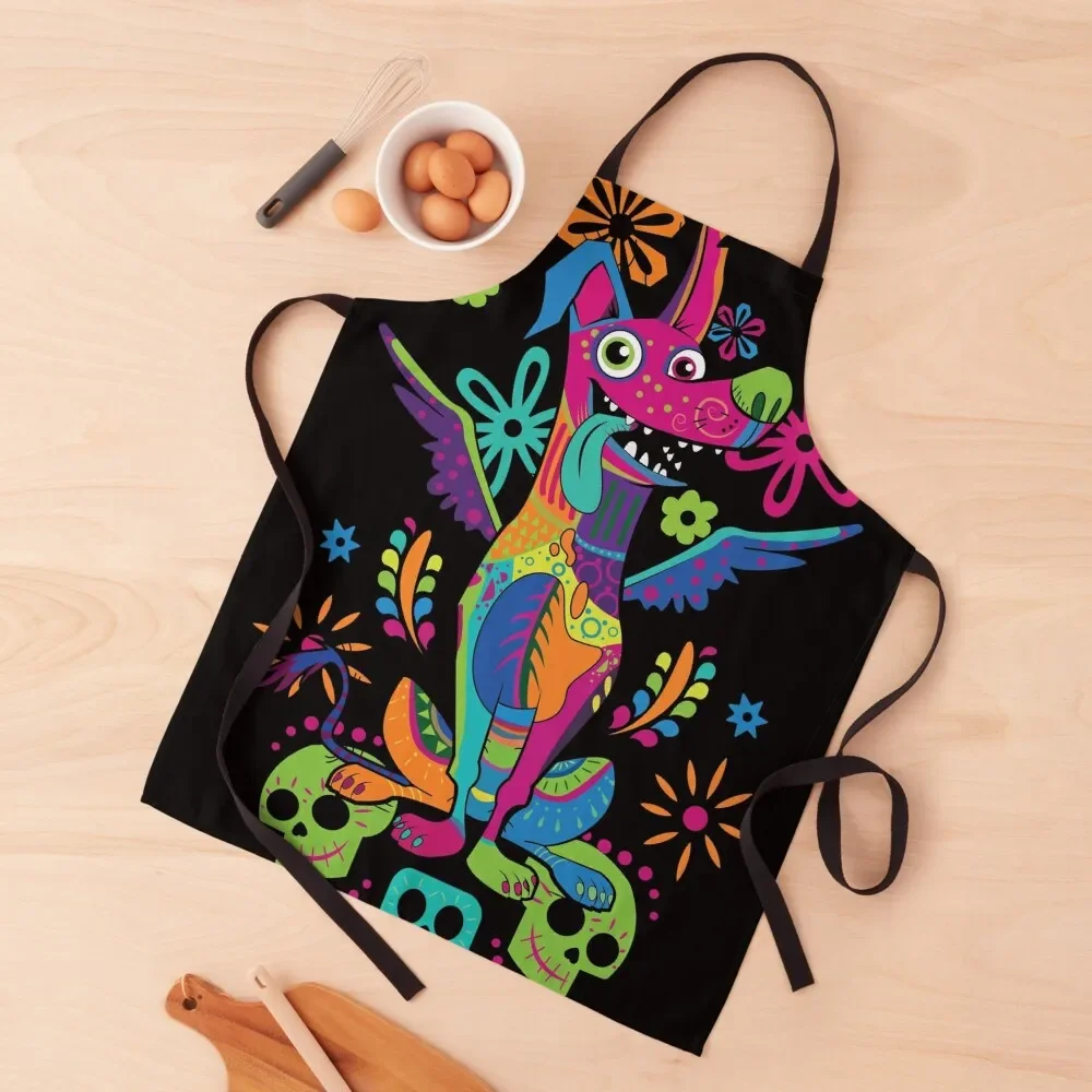 

Day Of The Dead: Dante Coco Dog Apron for women halloween For Kitchen Apron