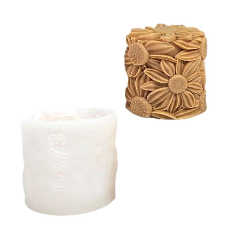 

Flowers Molds Epoxy Resin Molds Cylindrical Silicone Mould Casting Molds