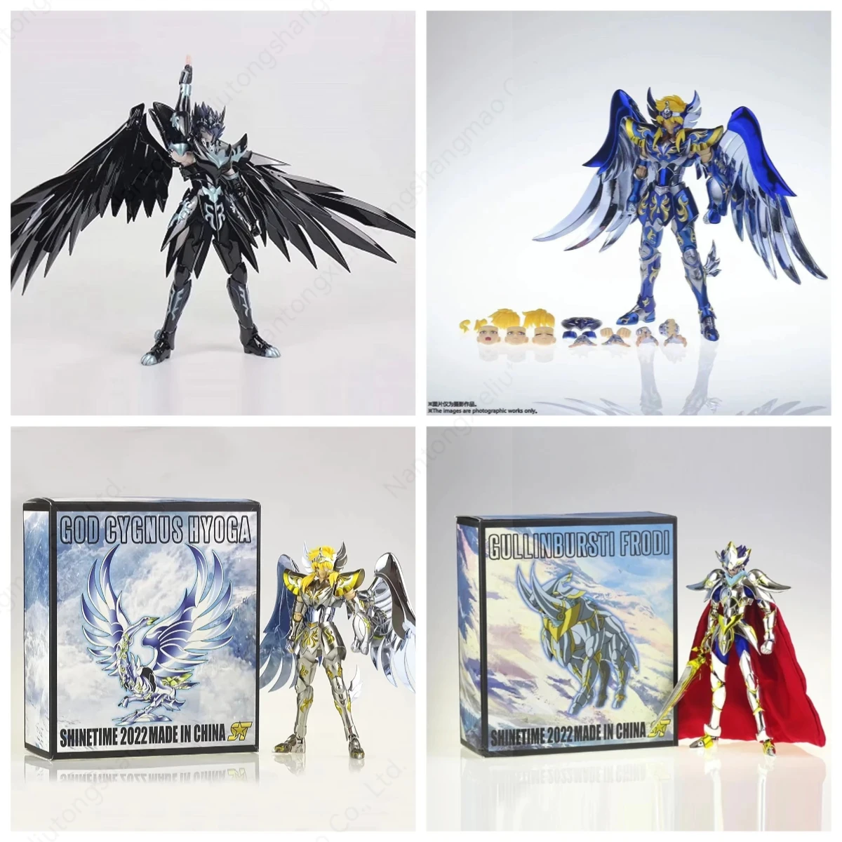 ST Saint Seiya Myth Cloth EXM/EX Phoenix Bennu SOG Hyoga V4 Gullinbursti Frodi Acheron Charon Knights of Zodiac Action Figure