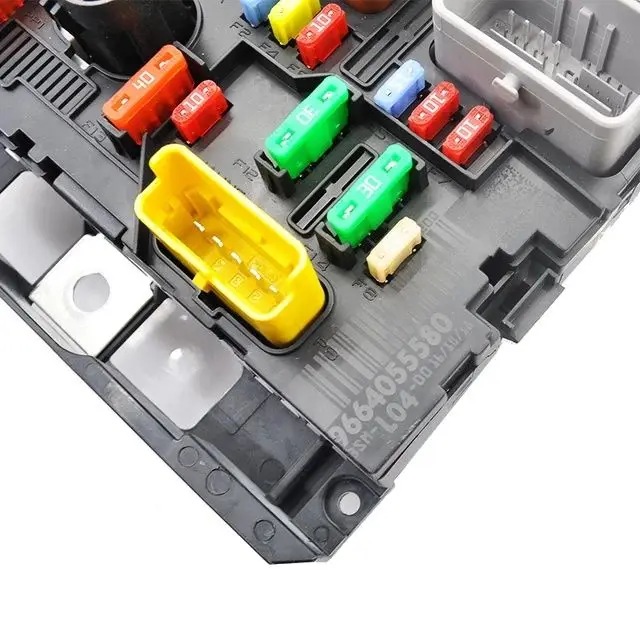 Genuine parts 1 pcs used  Fuse Box Unit  BSM-L04/L11 6500FH 9664055780 9664055580 For Peugeot 107 207 307/207CC Citroen C4 C5