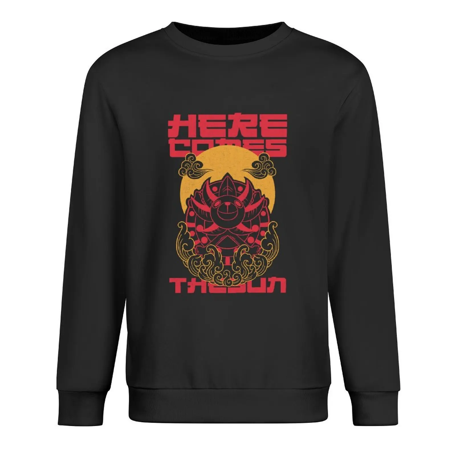 

HERE COMES THE SUN Pullover anime clothes mens clothes autumn new products japanese style sweatshirt male