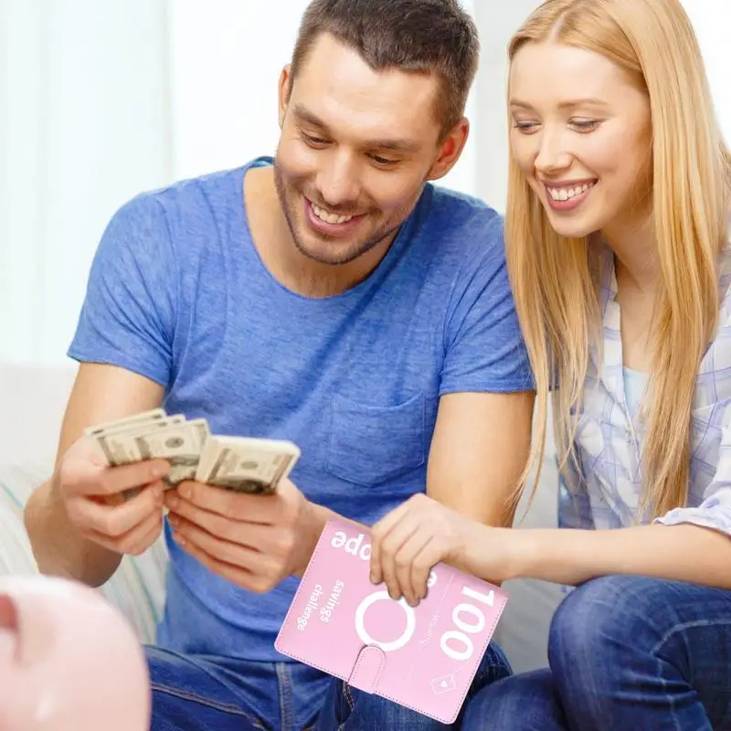 مغلف يدوي لتوفير المال ، وتوفير المال ، الموثق الميزانية ، طريقة سهلة وممتعة ، 100 المغلف