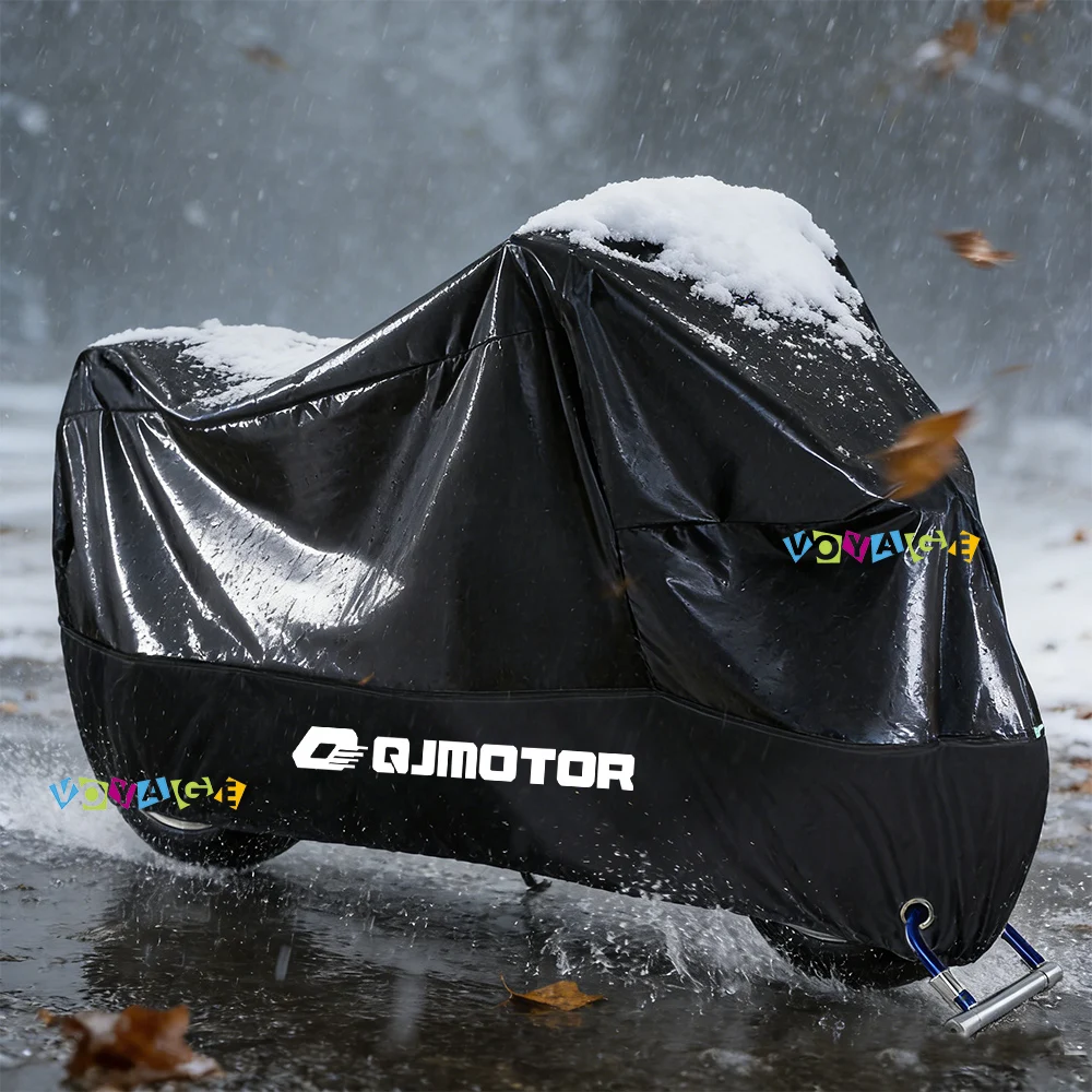 For QJMOTOR SRT SRV SRK 300 350 400 500 700 800 RR S SVT Motorcycle Waterproof Dustproof Cover Wear-Resistant Fabric Accessories