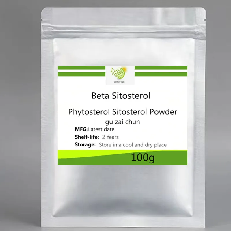 100% Pure Beta Sitosterol Powder,Phytosterol Sitosterol Cream Powder for Skin Whitening, Anti Aging